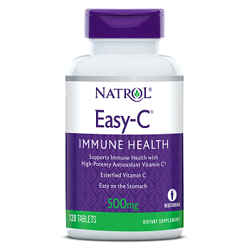 Natrol Easy-C  Витамин С 500 Mg, 120 Таблеток